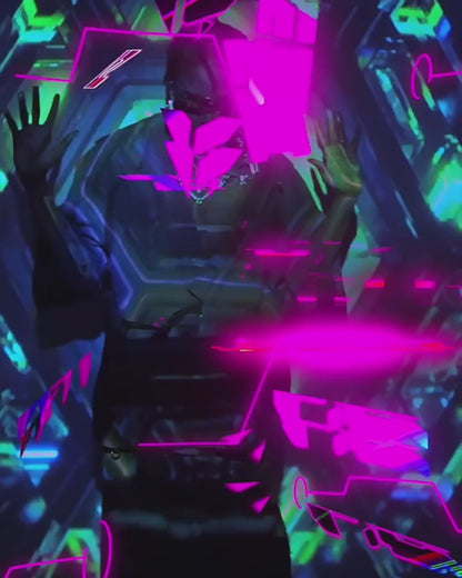 XIPHEVIL Cyberpunk Outfits Yaksha Samurai Jacket